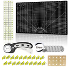 A1-A2-A3--A4-A5 Cutting pad set Set of cloth knife tools 45MM handle rotary cutter