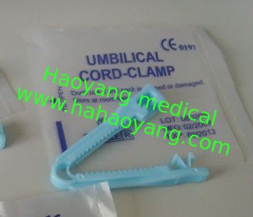 China Umbilical Cord Clamp made of plastic ABS with single packing