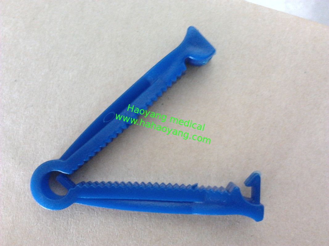 Medical disposable ABS material Adult use Single packing Umbical Cord Clamp