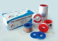 China high quality cotton zinc adhesive oxide plaster with Acylic glue 7.5cm x10m per roll
