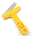 Tile glue removal and stain removal scraper, spatula, glass cleaning blade, putty scraper, beautiful seam cleaning scrap