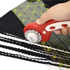 Cloth cutting knife 45mm leather rotary wheel cloth knife leather band cutting blade round roller knife