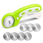 45MM manual rotary cutter cloth knife paper knife quilt cutting tool hob combined pulley knife