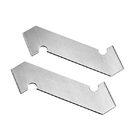 Carbon steel double - end hook blade Plexiglass cutting blade Acrylic plate blade