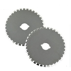 Manufacturer spot toothed dotted line knife wave blade paper cutting small round blade 45MM cloth round hob blade