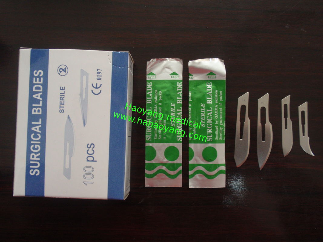 Carbon Steel Surgical Blades 11#, No. 21 Disposable surgical blade