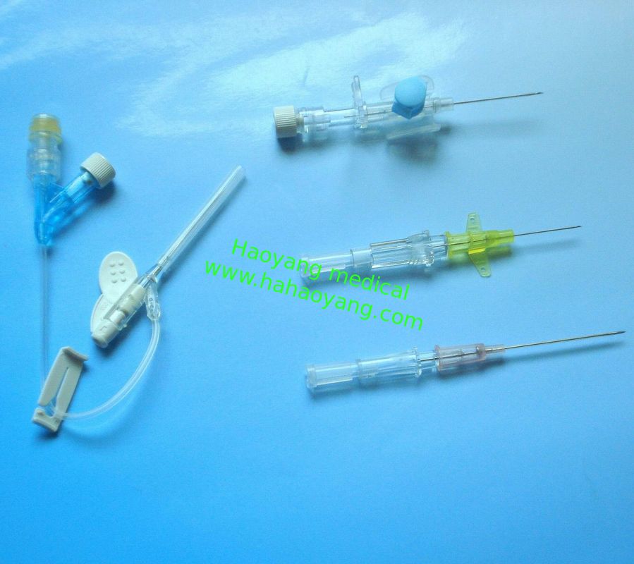 IV cannula with wing