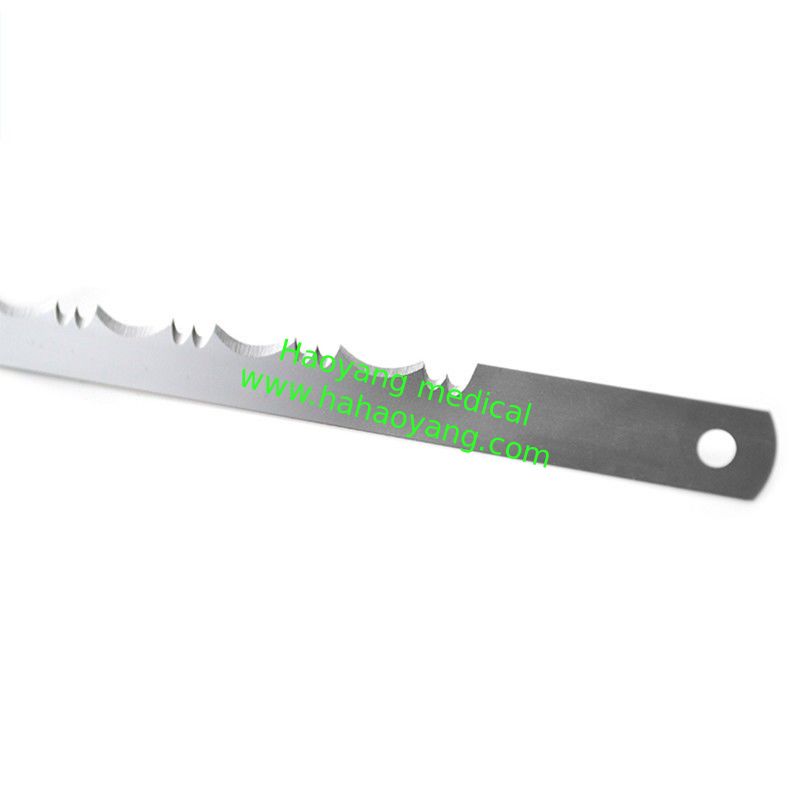 Customized all kinds of double edge tooth blade T tooth blade V tooth blade arc tooth blade