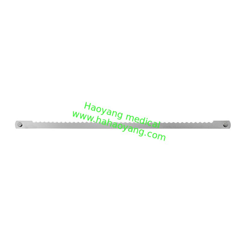 Bread machine blade stainless steel serrated blade toaster blade long serrated strip factory directly