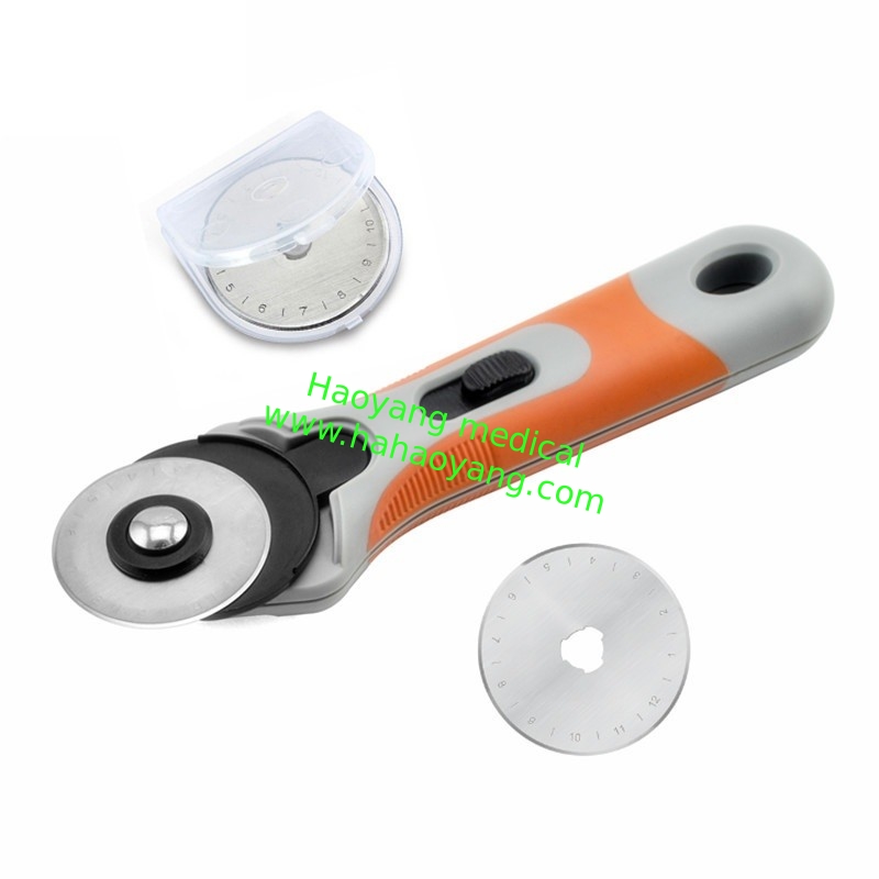 Cross-border sales 45mm round knife small round blade leather rotary cutter cutting knife cloth round knife