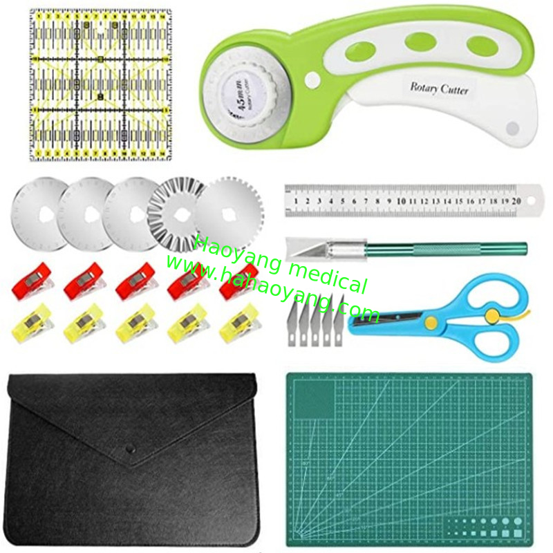 Rotary cutter 45MM round hob automatic repair cutting pad special cutting knife A4 cutting pad set