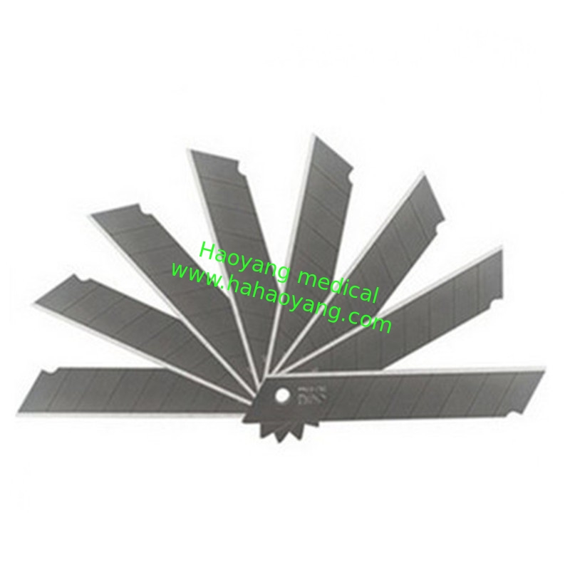 Wholesale 18MM art blade,  sharp durable SK5 cutting paper manual batch blade box cutter