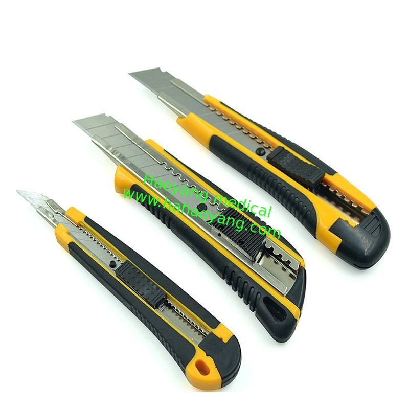 Small utility knife 9MM paper knife wallpaper knife wallpaper knife utility knife plastic cutter blade
